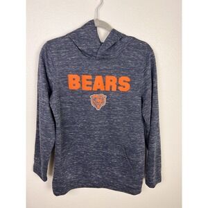 NFL Team Apparel Kids Youth Chicago Bears Pullover Hoodie Sweatshirt XL (16/18)